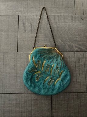 🦋Vintage Walborg🦋Golden Era Micro-Beaded Evening Purse